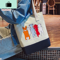 包包2020新款潮帆布包女单肩女包学生百搭托特包大容量布袋NEW LAKE女士单肩包