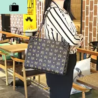 包包女2020新款简约托特包百搭手提链条包大包时尚大容量单肩包潮NEW LAKE 咖啡色女士单肩包