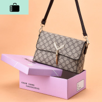 妈妈包斜挎小包包2019新款大气中年女包时尚流行百搭单肩女士挎包NEW LAKE女士单肩包