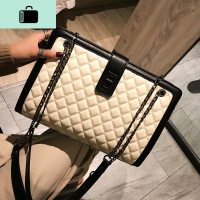 上新chic大包包女2019新款女士菱格女包链条包大气百搭斜挎单肩包NEW LAKE女士单肩包