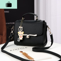 森系小包包女2020新款韩版单肩少女包旋锁小方包潮女式手提斜挎包NEW LAKE女士单肩包