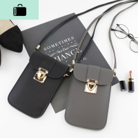 韩版复古新款手机包单肩斜挎包女士迷你小包包简约时尚挂脖零钱包NEW LAKE女士单肩包