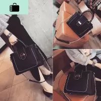 包包女2019新款潮韩版百搭女士手提大包ins超火链条单肩斜挎包NEW LAKE女士单肩包