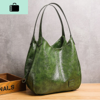 时尚软皮韩版百搭托特包文艺简约单肩手提包多隔层休闲女士2020潮NEW LAKE女士单肩包