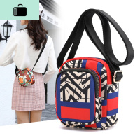 夏季休闲印花单肩小包2020新款百搭斜挎包女士布包简约手机包女包NEW LAKE女士单肩包