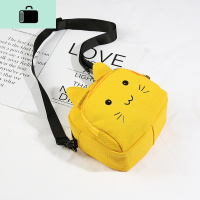 2019新款学生单肩斜挎包包卡通可爱帆布少女包收纳随身小布袋韩潮NEW LAKE女士单肩包