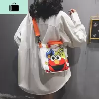 包包女包2020新款潮大容量单肩托特包手提帆布袋网红学生党斜挎包NEW LAKE女士单肩包