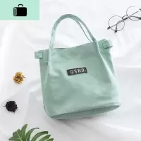 宝妈出轻便小包宝妈带娃出手提包 手拎帆布手提袋小号便当包NEW LAKE女士单肩包