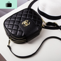 包包女2020新款潮2019网红流行菱格三层小包斜挎包单肩贝壳小圆包NEW LAKE女斜挎包