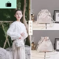 仙女绣花小包2020新款百搭水桶斜挎包搭配汉服包包古风夏天小清新NEW LAKE女斜挎包