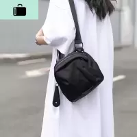 防水尼龙布胸包2020流行款潮范贝壳包牛津布百搭休闲单肩斜挎包女NEW LAKE女斜挎包