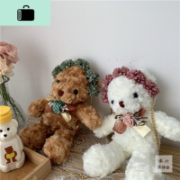 日系原宿少女ins小熊软妹斜挎包lolita萝莉lo娘可爱玩偶手机包包NEW LAKE女斜挎包