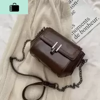 ins超火复古包小包包女2020新款潮韩版百搭质感斜挎包时尚单肩包NEW LAKE女斜挎包