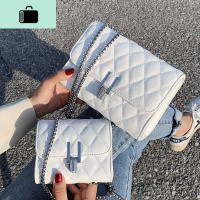 今年流行的小包包女包2020新款潮时尚菱格洋气百搭链条单肩斜挎包NEW LAKE女斜挎包