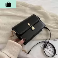 复古小包包女2020新款春韩版潮单肩斜挎包百搭ins网红链条小方包NEW LAKE女斜挎包