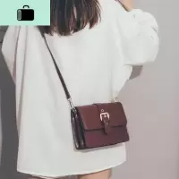 ins超火小包包女2020流行质感斜挎包韩版百搭单肩时尚简约小方包NEW LAKE女斜挎包
