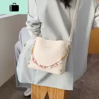 夏天流行小包包洋气女包2020新款潮时尚质感斜挎包百搭单肩水桶包NEW LAKE女斜挎包