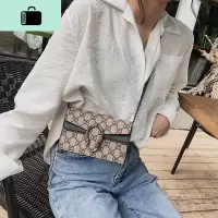 洋气小包包女包2020新款潮韩版百搭链条包高级质感时尚单肩斜挎包NEW LAKE女斜挎包