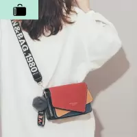 高级感洋气网红小包包女2020新款韩版百搭宽带斜挎包时尚单肩包女NEW LAKE女斜挎包