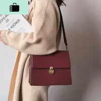 包包斜挎包女2020新款ins超火大容量宽肩带单肩包仙女百搭小方包NEW LAKE女斜挎包