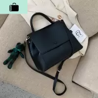 网红女士包包2020流行新款潮韩版百搭斜挎包单肩包简约时尚手提包NEW LAKE女斜挎包