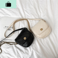 马鞍包菱格网红迷你小包包女包新款2020单肩斜挎包百搭时尚链条包NEW LAKE女斜挎包