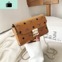高级感包包女2020新款韩版印花链条斜挎包百搭时尚洋气迷你单肩包NEW LAKE女斜挎包