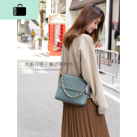 2019夏天包包新款2020斜挎包夏季大容量百搭单肩腋下大包链条女包NEW LAKE 蓝色女斜挎包