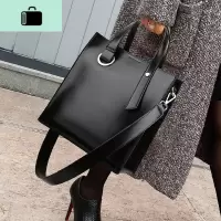 女包2020新款时尚女士单肩斜挎包宽带韩版大包包女手提包简约大气NEW LAKE女斜挎包