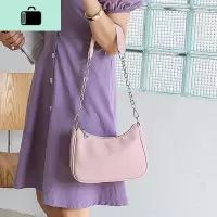 包包女2020新款时尚韩版百搭斜挎包女士休闲包单肩包腋下青蛙包潮NEW LAKE女斜挎包
