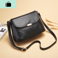 女士皮小包包2019新款简约中年女包妈妈单肩软皮婆婆大气斜挎包NEW LAKE女斜挎包