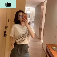 老人与鹿胸包女包腰包单肩包斜挎包百搭ins包包2020新款潮NEW LAKE女斜挎包