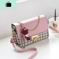 夏季女包2020新款时尚单肩包女小包百搭女式包包斜挎包青年小方包NEW LAKE女斜挎包