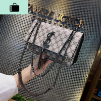 上新小包包女包新款2019时尚单肩斜挎包女士百搭链条包简约小方包NEW LAKE女斜挎包