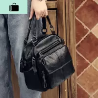 包包女2020新款女包牛皮手提包大包欧美休闲单肩包大容量斜挎包潮NEW LAKE女斜挎包
