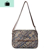 新款女包多隔层斜挎包包帆布斜跨包轻巧旅游背包休闲大包NEW LAKE女斜挎包