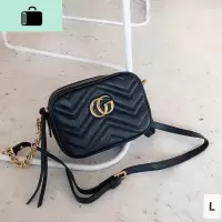 皮小包包女2020新款潮韩版百搭简约链条小方包单肩斜挎包牛皮包NEW LAKE女斜挎包