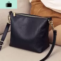 休闲小包包女2020新款潮皮斜挎包女小清新皮单肩包时尚贝壳包NEW LAKE女斜挎包