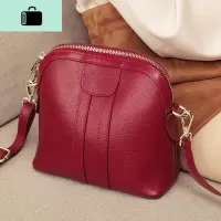 包包女2020新款质感皮迷你贝壳包女百搭韩版时尚单肩斜挎包小包NEW LAKE女斜挎包
