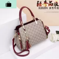 2020新款女包韩版百搭女士手提包单肩斜挎包高级感洋气皮妈妈包NEW LAKE女斜挎包