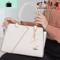 2020新款韩版时尚潮手提包职业简约百搭单肩斜挎包大气皮女包包NEW LAKE女斜挎包