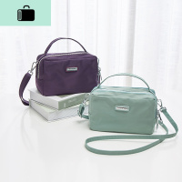 夏季网红百搭小方包包女2020新款潮流帆布女包时尚女士单肩斜挎包NEW LAKE女斜挎包