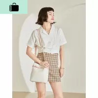 水桶包女包2020新款潮洋气质网红大容量撞色小清新夏天单肩斜挎包NEW LAKE女斜挎包