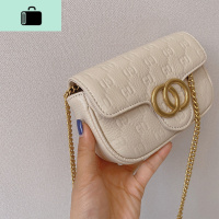 白色迷你手机小包包2020新款时尚斜挎包女ins潮网红皮单肩流行NEW LAKE女斜挎包