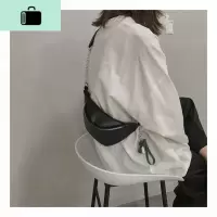 网红包包女包新款2020潮斜挎包女百搭ins时尚韩版胸包少女腰包女NEW LAKE女斜挎包