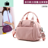 2019新款潮韩版贝壳包女包帆布单肩斜挎小包尼龙夏天百搭手提包NEW LAKE女斜挎包
