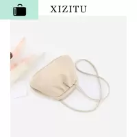 夹子包复古包包饺子包女斜挎小包ins2020新款网红手拿褶皱云朵包NEW LAKE女斜挎包