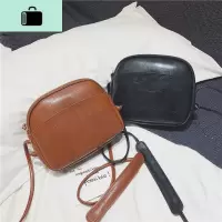 猫猫包袋2020新款贝壳小包韩版质感包包斜挎百搭森系小挎包潮女包NEW LAKE女斜挎包