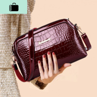 皮牛皮女包2019新款潮欧美时尚百搭女包贝壳包单肩斜挎手提小包NEW LAKE女斜挎包