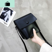 2020新款百搭简约ins斜挎水桶包森系韩版女学生网红小黑包包女NEW LAKE女斜挎包